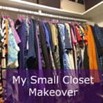 Small closet makeover