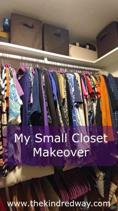 Small closet makeover