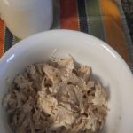 Canning shredded chicken