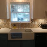 new kitchen, remodeled kitchen, flooded kitchen, farmhouse sink