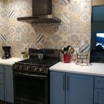 New kitchen, remodeled kitchen, flooded kitchen, new kitchen range