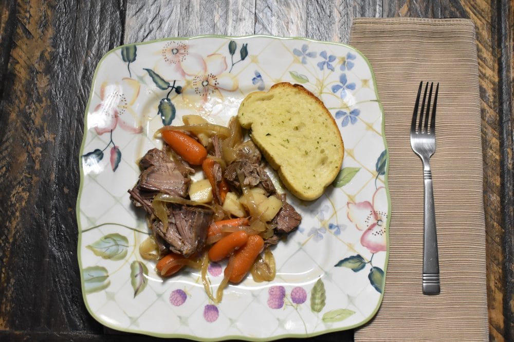 Slow cooker pot roast