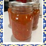 Canning salsa